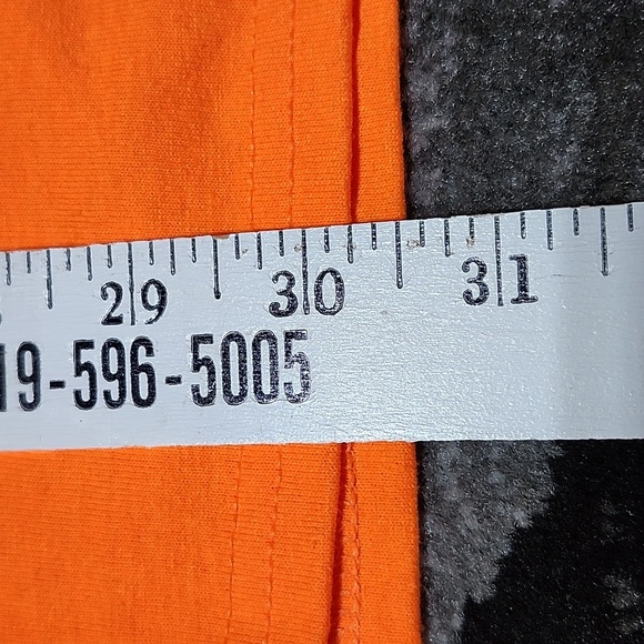 JERZEES HEAVYWEIGHT BLEND XL SAFETY ORANGE CREW-NECK TEE-SHIRT - Picture 7 of 11